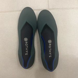 Rothy’s Flat in Emerald Green